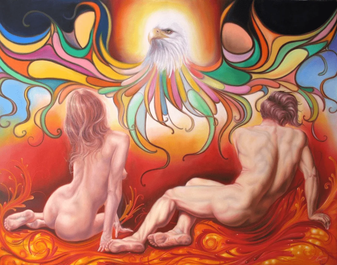 La fécondité 160x130 cm — Daniel Trammer